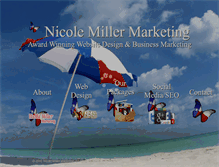 Tablet Screenshot of nicolemillermarketing.com